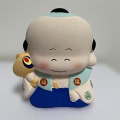 激カワ】福助人形貯金箱 陶器製 置物 縁起物 新品未使用 - メルカリ