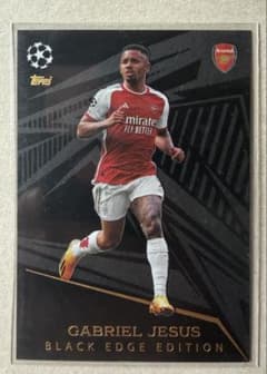 Gabriel Jesus Topps Black Edge Edition