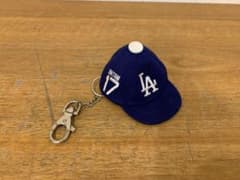 G0713-18☆New Era ドジャース 大谷翔平 キャップ型 キーホルダー