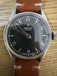 ZENITH PILOT ステンレススチール 手巻き時計のサムネイル