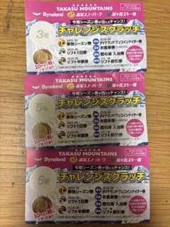 高鷲スノーパーク、ダイナランド、鷲ヶ岳スキー場スクラッチのサムネイル