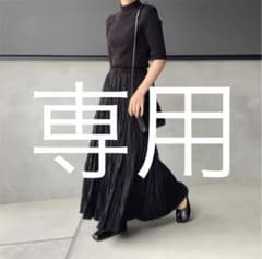 nairo ワッシャープリーツスカート Black shortサイズのサムネイル