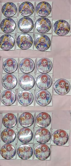 プリキュア ホログラム缶バッジ フレンディ いろはのサムネイル