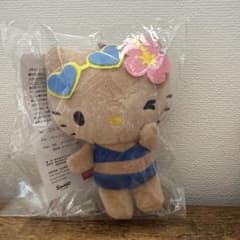 正規品 アベイル ハローキティ 水着 日焼け マスコット6体セット Avail - ハローキティ50周年hello kittyアベイル日焼け人魚