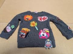 【JAM】お菓子パッチ付きニットセーターのサムネイル