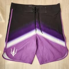 試着のみ】FIED フィジーク サーフパンツ サイズ30 紫黒 - メルカリ