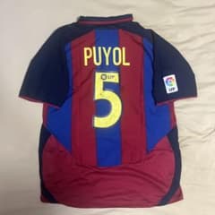 正規品 新品 FCバルセロナ 11/12 PUYOL プジョル ユニフォーム 正規品 FCバルセロナ 2003/04 ホームユニフォーム プジョル #5 - メルカリ