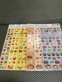 ◎ちょこっとシール 6点セット 日本製　キャンドゥ　Ａ◎のサムネイル