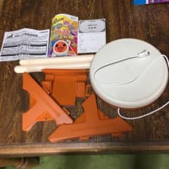 ほとんど使ってません。ソフトは無く太鼓とバチと説明書のみです。のサムネイル