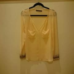 ★みかん様専用★【ZARA】★シースルー ブラウス★のサムネイル
