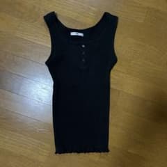 GRL リブタンクトップ ブラック　タイトのサムネイル