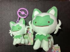 ポケモン へんしん！メタモン ぬいぐるみ マスコット ニャオハのサムネイル