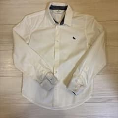 H&M キッズ 長袖シャツ ホワイト 135