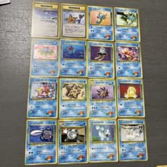 ポケモンカードゲーム カスミセット16枚 旧裏 初期 - メルカリ