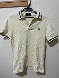 FRED PERRY ポロシャツ クリーム色 サイズ38 - メルカリ