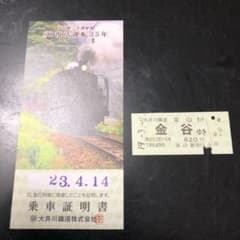 大井川鐵道使用済 鑑賞などにのサムネイル