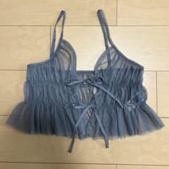 【お値下げ！】Dazy レディース ビスチェ ひらひら グレーのサムネイル