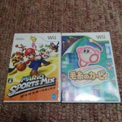マリオスポーツミックスと毛糸のカービィのサムネイル
