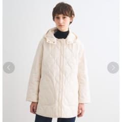 ARKLEY ZIP MIDDLE HOOD　キルティング/ジップ/フードのサムネイル