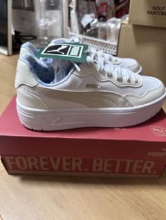 PUMA スニーカー ホワイト 花柄 23.0cmのサムネイル