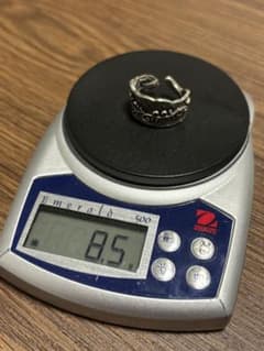 フェザーモチーフ リング 指輪 8.5gのサムネイル