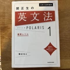 大学入試問題集 関正生の英文法ポラリス[1 標準レベル]のサムネイル