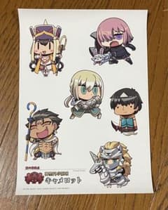 극장판 FGO 입장자 특전 리요 씰