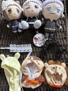 東京リベンジャーズ 三ツ谷隆ぬいぐるみ 3点 ＋ ぬい服・小物セット まとめ売りのサムネイル