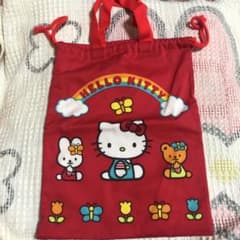 激レア！　サンリオ　ハローキティ　☆ニット巾着袋　　2000年 【未開封】 激レア！ サンリオ ハローキティ ☆ニット巾着袋 2000年 【未開封】 激