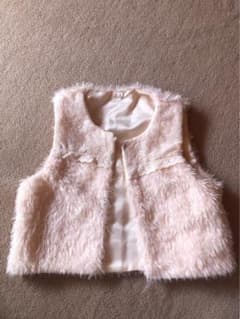 キッズ　ファーボレロ　size110のサムネイル