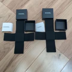 CHANEL シャネル イヤリング ケース 空箱 保存袋 冊子２個セットのサムネイル