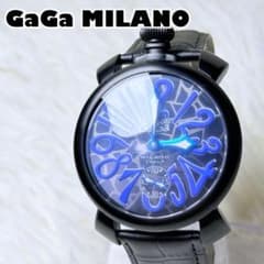 ✨限定激レアデザイン✨GaGa MILANO マヌアーレ48 手巻き　カラフル ✨レアデザイン✨GaGa MILANO マヌアーレ48 手巻き モザイク - メルカリ