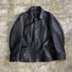 BONCOURA Sasha Leather Car Coat サイズ38 - メルカリ