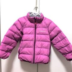 mont-bell キッズ ダウンジャケット 100cm ピンクのサムネイル