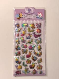 ぷっくりジュエルシール 立体 キラキラ 昆虫デザイン 新品未開封のサムネイル