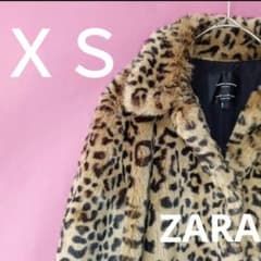 ZARA レディース アウター アニマル柄 レオタード フェイクファーのサムネイル
