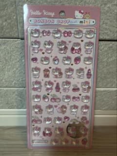 【正規品】ボンボンドロップシール　ミニ　ハローキティ　ピンクのサムネイル