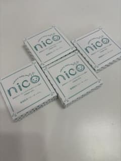 新品未使用☆ニコ石鹸　nico石鹸☆4個セット！！ お試しに！のサムネイル