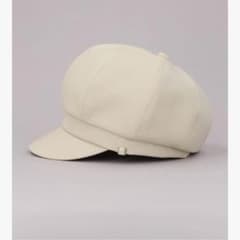 【美品】CA4LA カシラ MAY キャスケット 白ARA00082のサムネイル