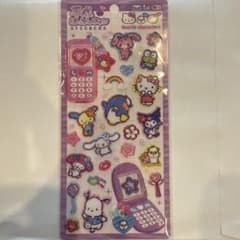 平成はっぴーフォン　ステッカー サンリオキャラクターズのサムネイル