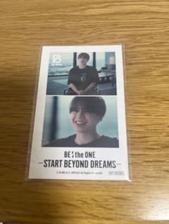 BE:FIRST MANATO BE:the ONE 入場者特典のサムネイル