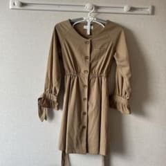 dazzlin ノーカラートレンチワンピースのサムネイル