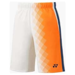 YONEX ハーフパンツ サイズL オレンジ/ホワイトのサムネイル