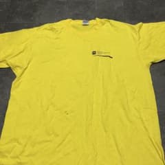 Tシャツ　古着　イエロー　ヴィンテージ　j108のサムネイル