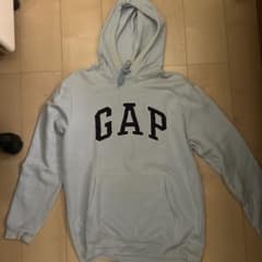 GAP フード付きパーカー ライトブルーのサムネイル