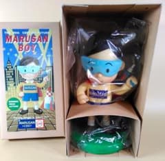 マルサンボーイMARUSAN BOY  首振りソフビマスコット人形★箱入未開封品のサムネイル
