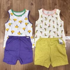 【size110】 moimoln ベビーパジャマ 2点セットのサムネイル