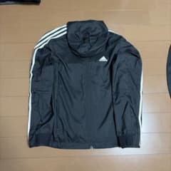 adidas プライムグリーン ウィンドブレーカー J/S 黒のサムネイル