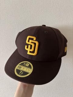 NEW ERA 59FIFTY ブラウンキャップ 7 1/8のサムネイル
