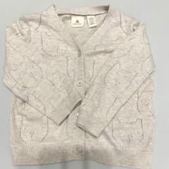 babygap くま　カーディガン　ベージュ　ブラナンベアのサムネイル